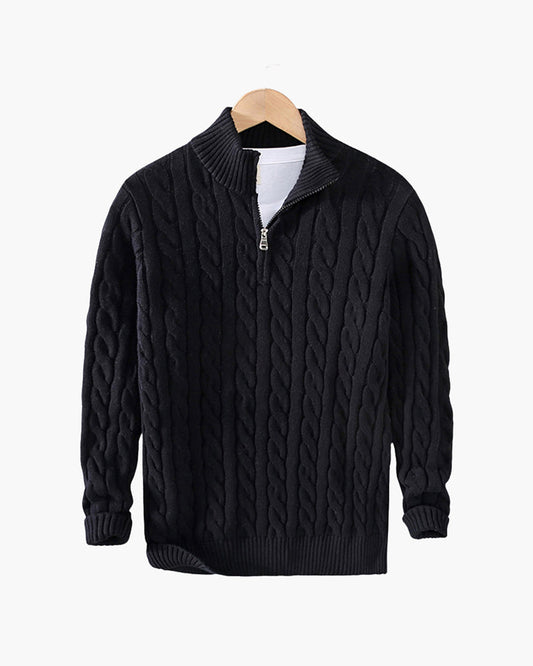 Montreux Cable Half-Zip Sweater