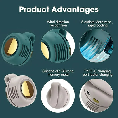 Whirlwind Mini Clip Fan