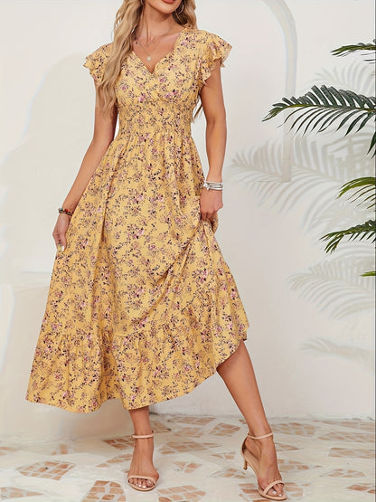 FloraVibe Summer Maxi Dress