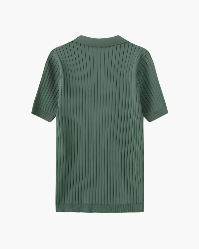Korrazo Knitted Polo Shirt