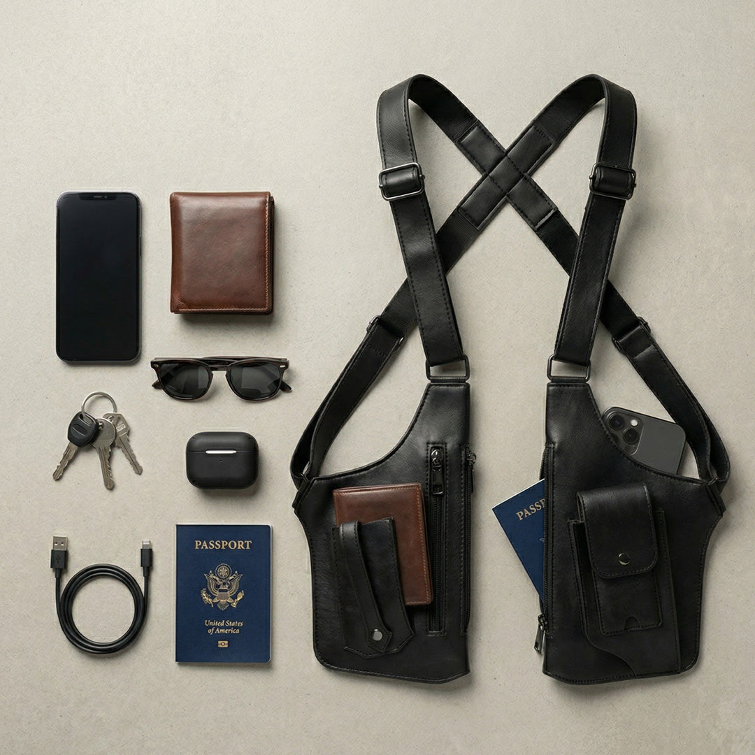 Heritage Leather Shoulder Bag