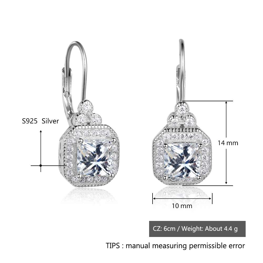 LustreGem 925 Earrings