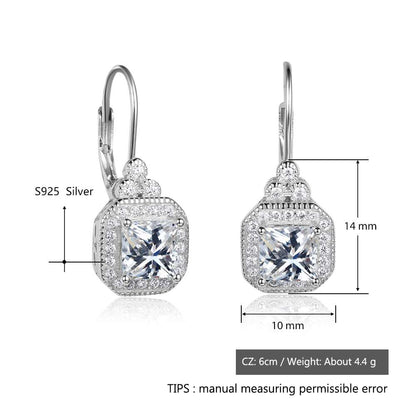 LustreGem 925 Earrings