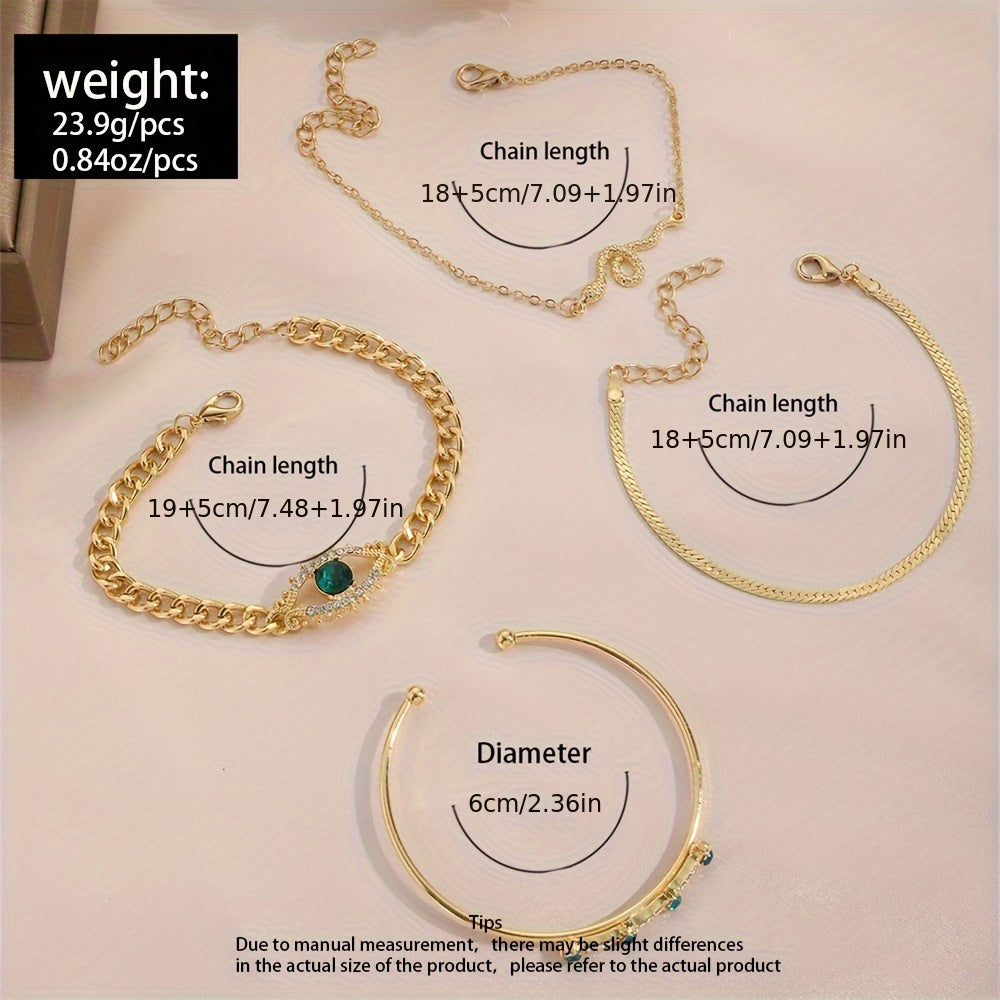 Eye Luxe 4-in-1 Bracelet Set