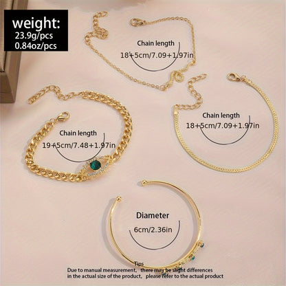 Eye Luxe 4-in-1 Bracelet Set