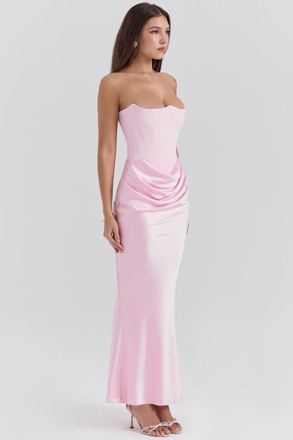 Marie | Strapless Maxi Dress