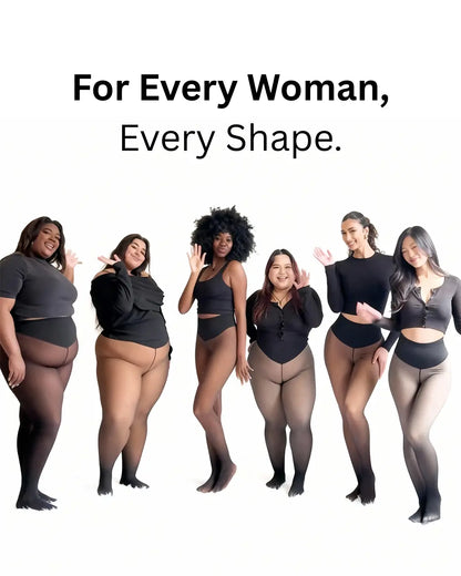 Translucent Fleece Lined Tights