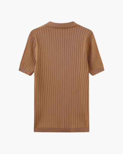 Korrazo Knitted Polo Shirt