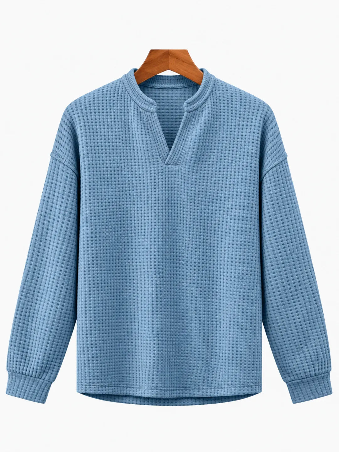 The Verona Waffle Henley