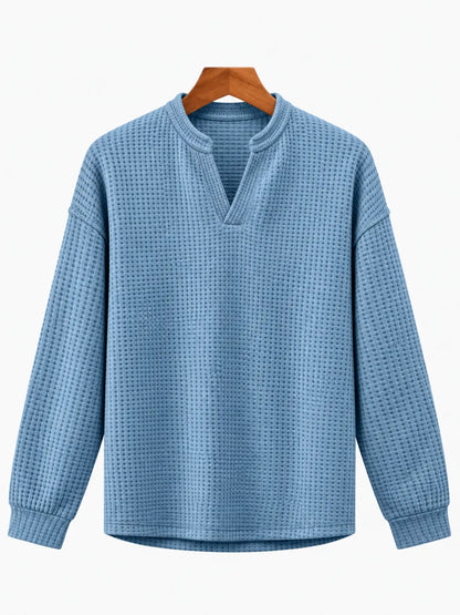 The Verona Waffle Henley