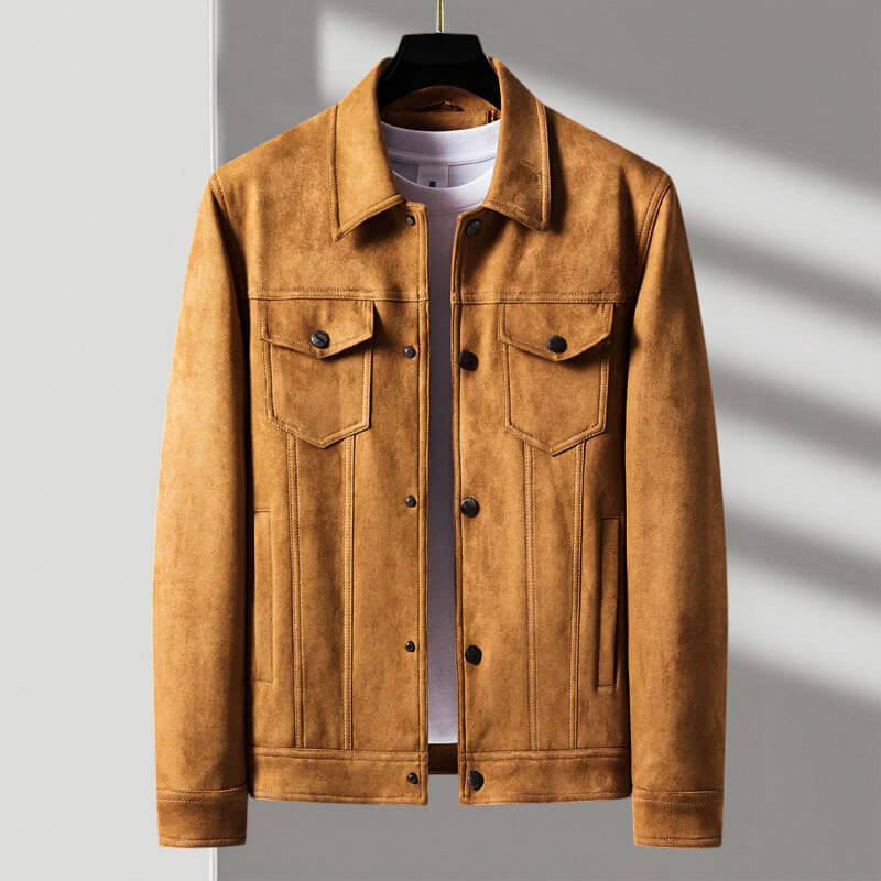 Beverly Suede Retro Style Jacket