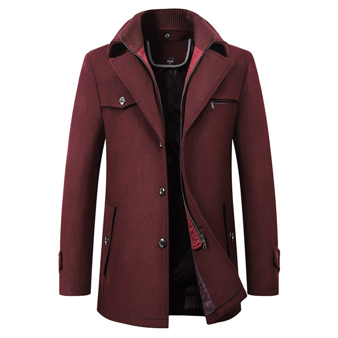 Brutus Wool Blend Overcoat