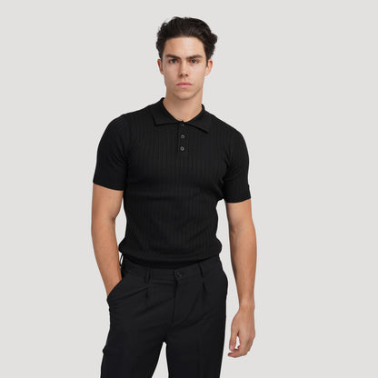 Korrazo Knitted Polo Shirt