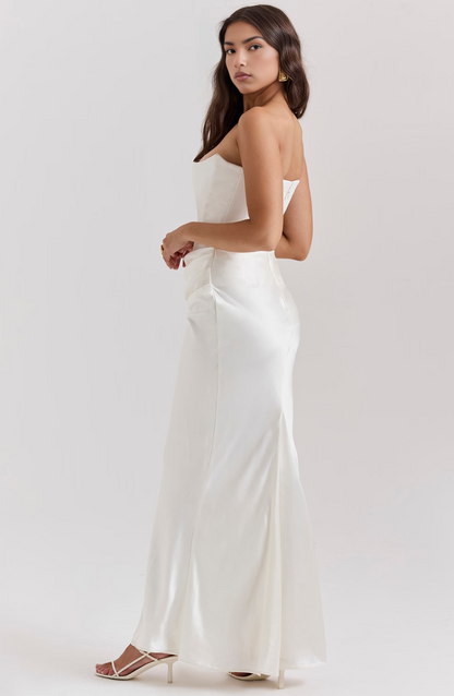 Marie | Strapless Maxi Dress
