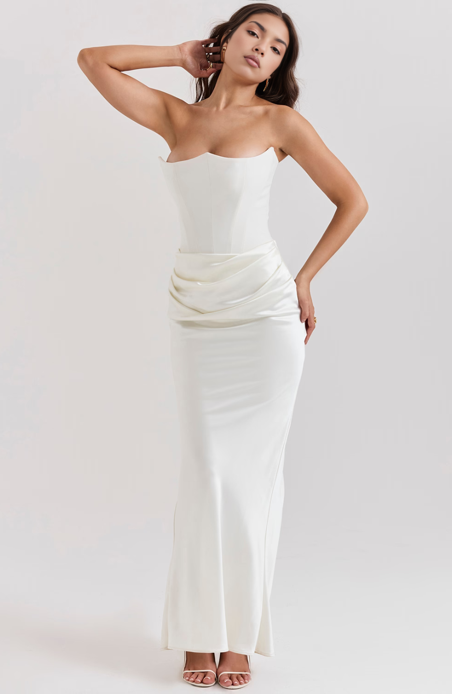 Marie | Strapless Maxi Dress