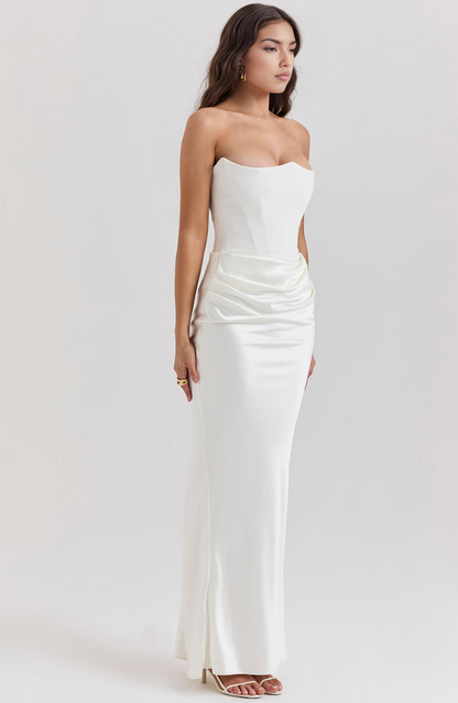 Marie | Strapless Maxi Dress
