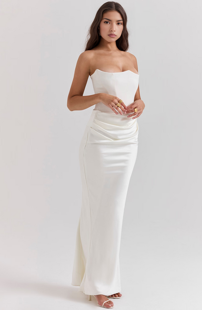 Marie | Strapless Maxi Dress