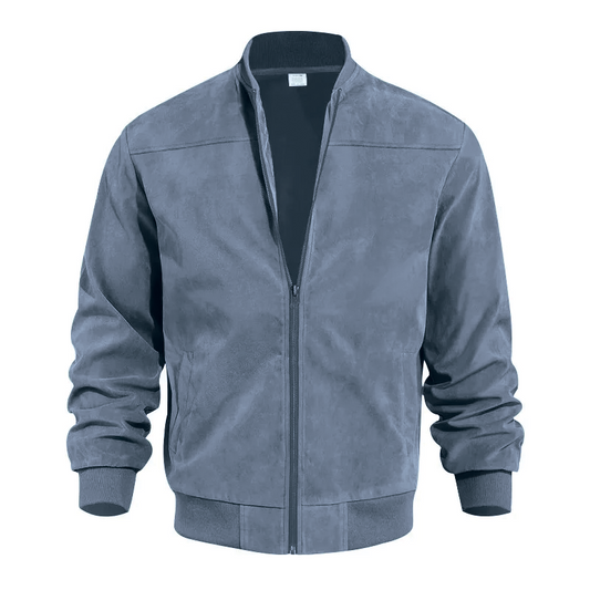 Richard Suede Bomber Jacket