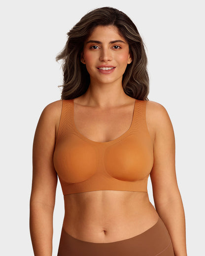 Lifting Wire-Free Antibacterial Jelly Bra