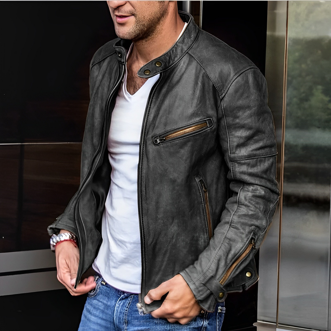 Jorge Leather Jacket