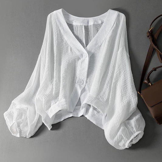 Belluva Linen Blouse