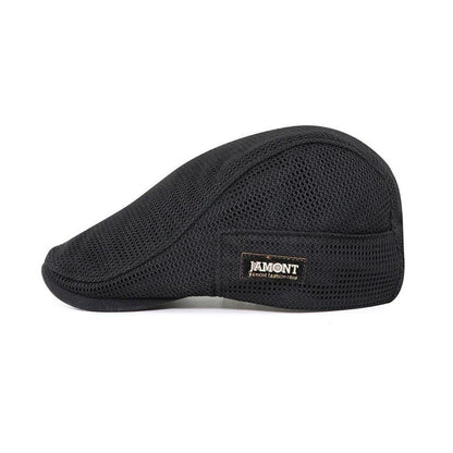The Kensington Mesh Flat Cap