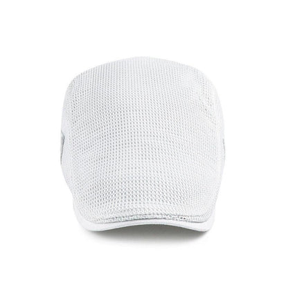 The Kensington Mesh Flat Cap