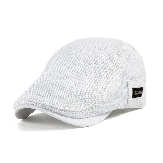 The Kensington Mesh Flat Cap