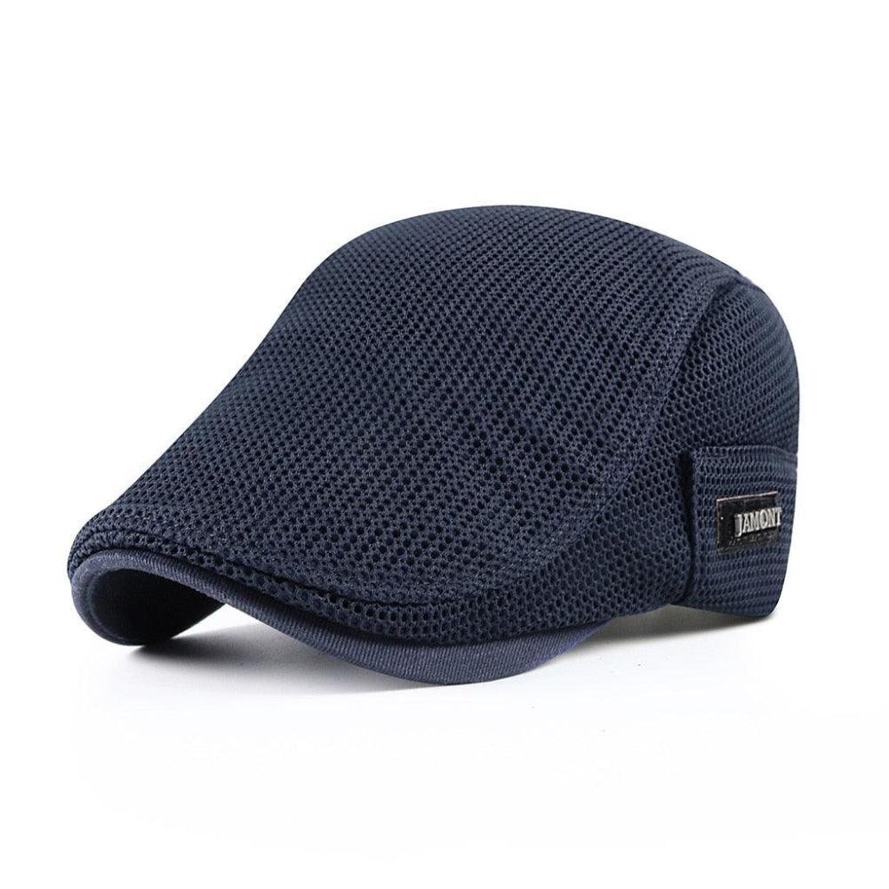 The Kensington Mesh Flat Cap