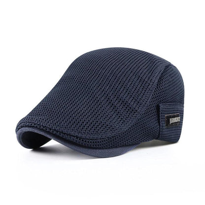 The Kensington Mesh Flat Cap