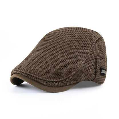 The Kensington Mesh Flat Cap