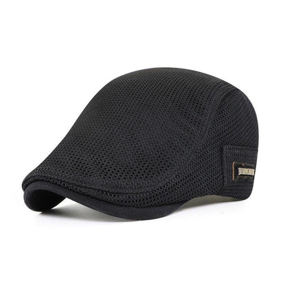 The Kensington Mesh Flat Cap