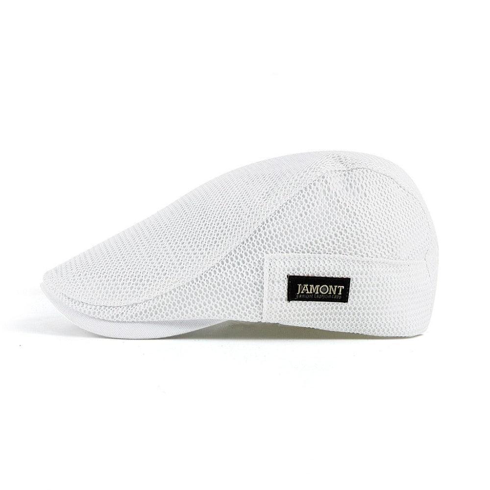 The Kensington Mesh Flat Cap