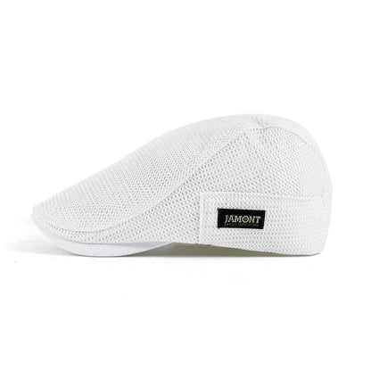 The Kensington Mesh Flat Cap