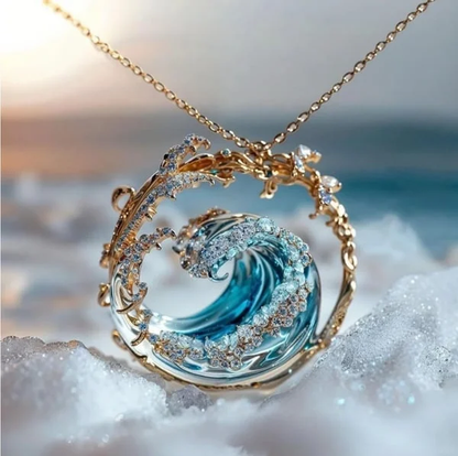 Golden Tide – Ocean Spirit Necklace
