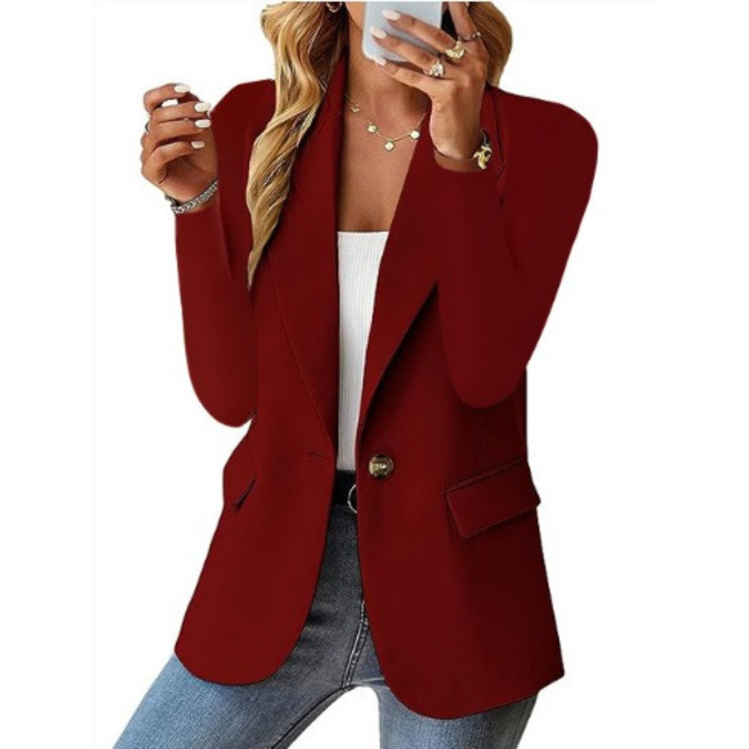 Jill Single Button Blazer