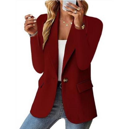 Jill Single Button Blazer