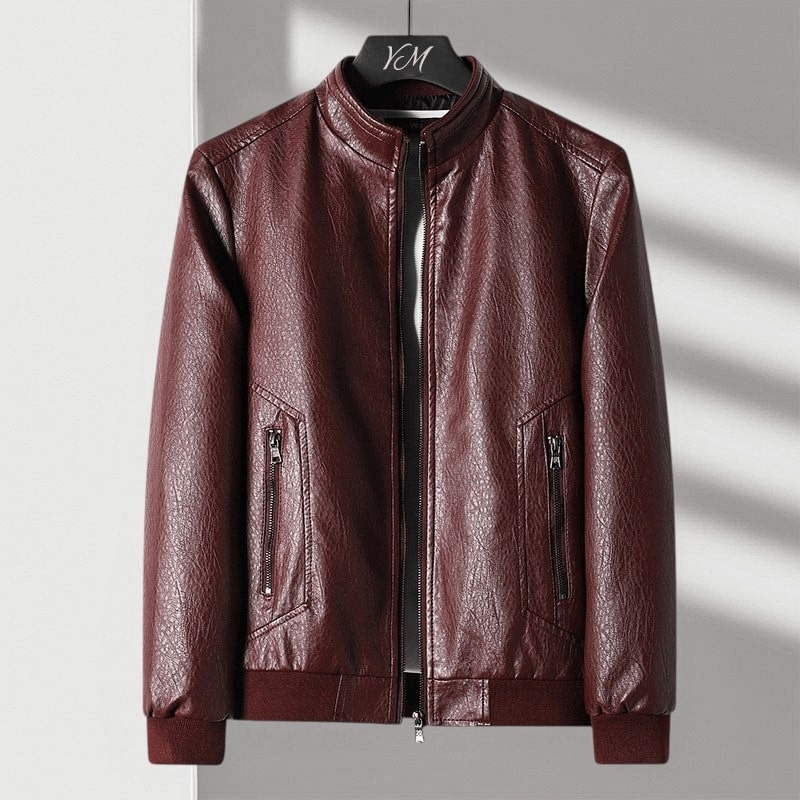 Matteo Verdi Ultraluxury Leather Jacket