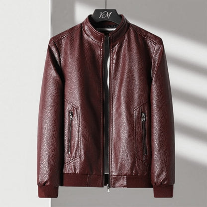 Matteo Verdi Ultraluxury Leather Jacket