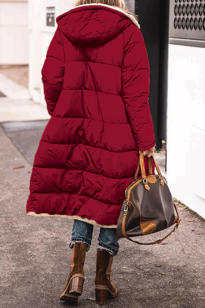 Paula - Reversible Long Padded Coat