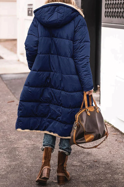 Paula - Reversible Long Padded Coat