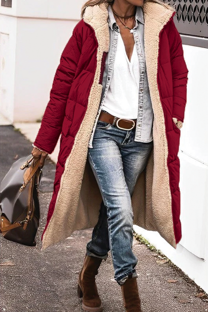 Paula - Reversible Long Padded Coat