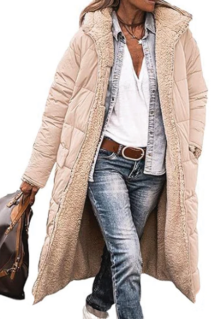 Paula - Reversible Long Padded Coat