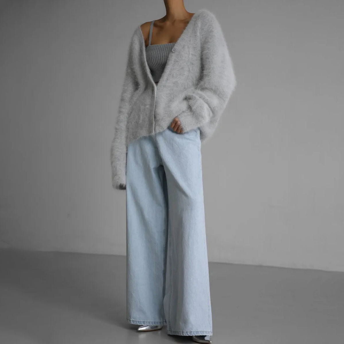 Cashmere Cardigan Sweater for Women