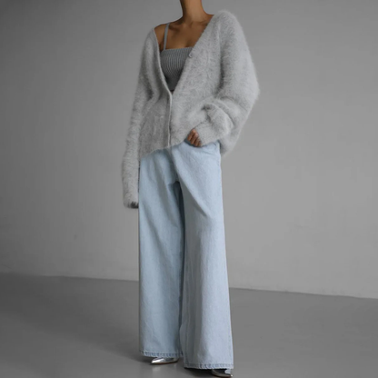 Cashmere Cardigan Sweater for Women