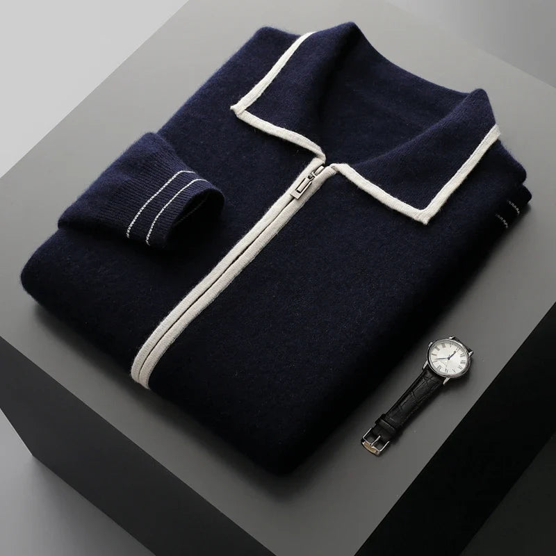 Silva Polo Cashmere Cardigan