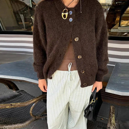 Chloe Button-Up Cardigan