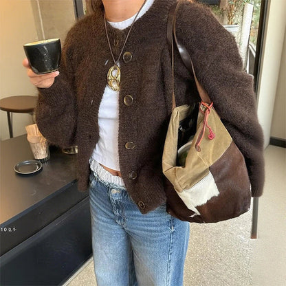 Chloe Button-Up Cardigan