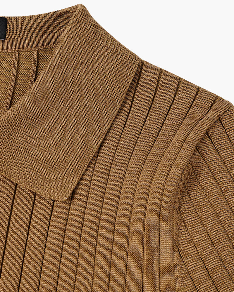 Korrazo Knitted Polo Shirt