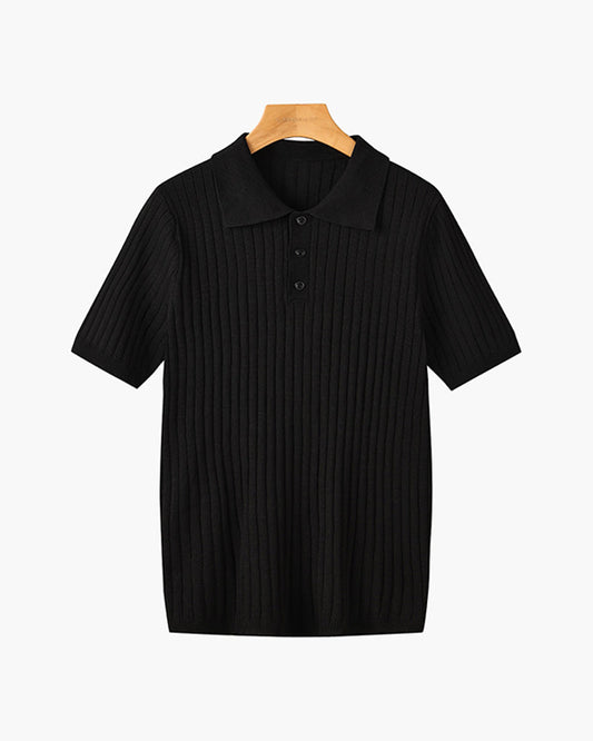 Korrazo Knitted Polo Shirt